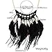 Winter.Z Bohemia Style Feather Explosion Models Exaggeration Fashion Retro False Collar Necklace