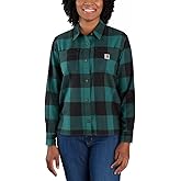Carhartt Women's 105574 Women's Rugged Flex® Loose Fit Midweight Flanne