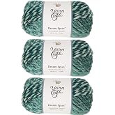Hobby Lobby Yarn Bee Dream Spun Yarn, 18 Meadow Dream, Set of 3 | 5 Bulky Weight, Acrylic &amp; Superwash Wool, 76 Yards Per Skein