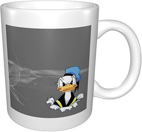 Amazon Co Jp ドナルドダックが出てきました マグカップ おしゃれ かわいい 人気 330ml ホーム キッチン
