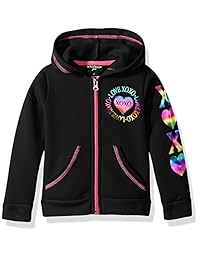 XOXO bebé Girls & apos; Logo de forro polar sudadera con capucha