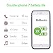 iPhone 7 Battery Case,Proker Ultra Slim Extended Portable Charger for iPhone 7 with 2800mAh Capacity Juice Pack/Lightning Cable Input Mode (Blue)