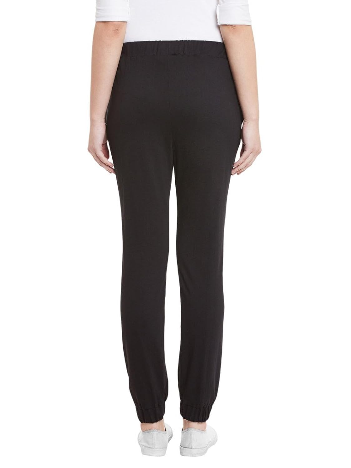 miss chase womens black relaxed fit joggers