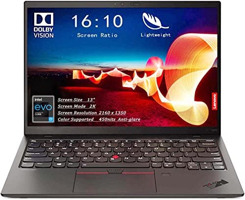Amazon.com: 2021 Lenovo ThinkPad X1 Nano Ultra-Slim Laptop, 11th 