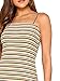 Floerns Women's Tank Dress Casual Stripe Dress Spaghetti Strap Bodycon Mini Dress Multi M