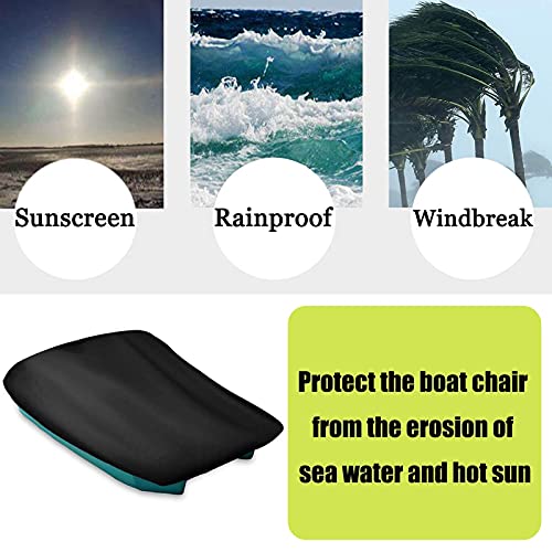 SoGuDio Pedal Boat Cover, 420D Waterproof Pedal Boat Mooring Cover fits