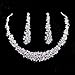Ikevan 2017 Hot Selling Necklace Women Crystal Bridal Jewelry Sets Hotsale Necklace+earrings Jewelry Wedding