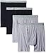 Fruit of the Loom Pack of 6 Men's Breathable Boxer Brief Multipack, Black/Gray, X-Large