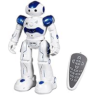 Toch RC Robot Toy, Programmable Smart Infrared Sensing Robot for Kids Birthday Gift Present, Blue   