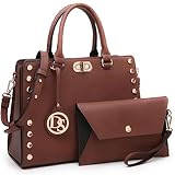 Dasein Women Medium Satchel Handbag Work Tote