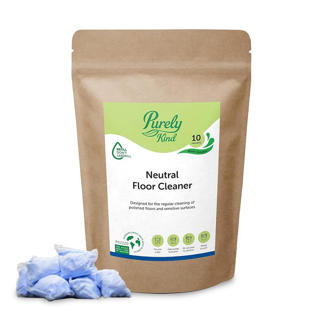 Blake & White Purely Kind Neutral Floor Cleaner Capsules | Pack of 10