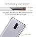 ZeKing Samsung Galaxy A6 Plus 2018 Case, Crystal Clease Anti-Scratch Flexible TPU Rubber Soft Skin Silicone Premium Protective Case (Transparent)