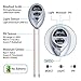 Vetoo 2019 Upgrade 3 in 1 Soil Test Kit Gardening Tools for Indoor & Outdoor Plants, Soil Moisture Meter for Garden, Lawn, Farm, Home, Office Use, Soil Tester for PH, Light & Moisture Test(Silver)thumb 2