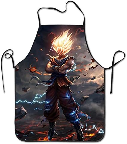 Goku Awesome Closeup BestChef Personalized Kitchen Cooking Apron For Female