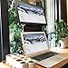 VEYEM Portable Ergonomic Stand for Laptops, USB-Powered Monitors, Tablets and More; Compatible with AOC E1649FWU, AOC E1659FWU, AOC E1759FWU, ASUS MB168B, ASUS MB168B+