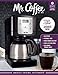 Mr. Coffee JWTX85 8-Cup Thermal Coffeemaker, Stainless Steel