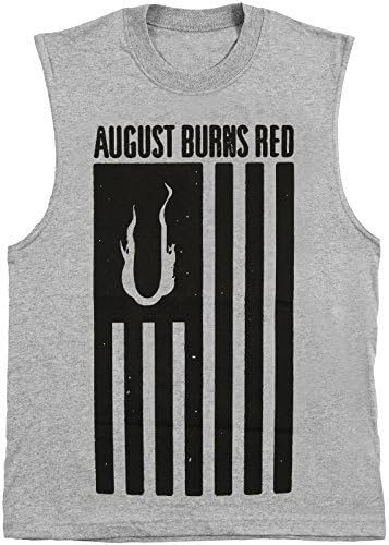 August Burns Red Men's Flag T-shirt Large Black