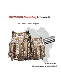 anglerdream pesca con mosca, deportes al aire última intervensión chaleco de malla Pack pecho Pack Sling Pack Back Pack Universal ajustable pesca, caza, senderismo, pesca, pack con compartimentos de almacenamiento