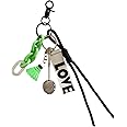 Hongvarey Cute Keychain Charms for Women Keychain Pendant for Purse Handbag Backpacks Fashion Bag Accessories