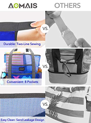 4 AOMAIS+Capacity+Durable+Removable+Pockets