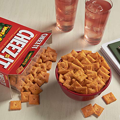 CheezIt Baked Snack Crackers, Hot & Spicy, 12.4 oz Box Buy Online in