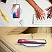 Fast Wireless Charger, 10W 7.5W QI certified Fast charging pad for Iphone X Iphone 8 Iphone 8plus Samsung Galaxy S8 S9 Note 8 9 and more, White 2PACK
