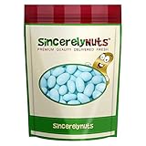Sincerely Nuts Blue Jordan Almonds – One Lb. Bag - Deliciously Sweet with Nutty Crunch – Nutritious Protein & Fiber Filled Snack- Kosher Certified & Freshness Sealed