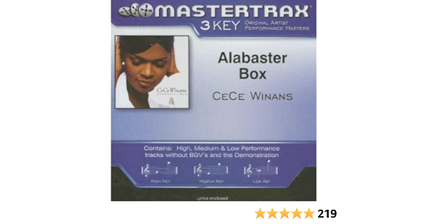 Winans Cece Alabaster Box Karaoke Amazon Com Music