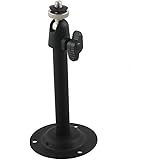 sourcingmap&reg; Metal CCTV CCD Security Camera Wall Ceiling Mount Bracket Stand 5.3 Inch High