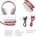 FX-Victoria Over-Ear Headphone - White with Red