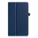 Fintie EKAB006AD-US Folio Case for Fire HD 8 (2015 Model 5th Gen Only), Slim Fit Premium Vegan Leather Standing Cover with Auto On/Off, Navy