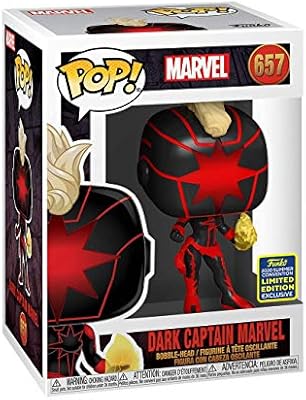 dark captain marvel funko pop