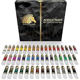 Acrylic Paint Set - 48 x 21ml Tubes - Artist Quality Art Paints - MyArtscape
