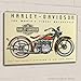 Harley-Davidson 74 Big Twin Tin Metal Sign 12.5 x 17 Inch 2010011