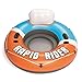 Bestway CoolerZ Rapid Rider Inflatable Blow Up Pool Chair Tube, Orange (6 Pack)