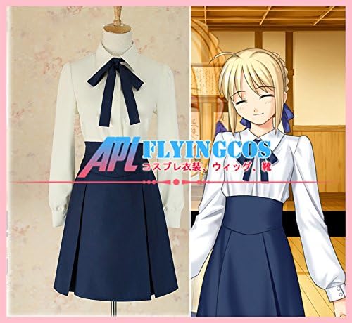 Amazon 高品質 ハイクオリティ コスプレ衣装 Fate Stay Night フェイト ステイナイト セイバー Saber コスプレ 仮装 通販