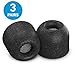 Comply Isolation Plus Tx-400 Memory Foam Earphone Tips with WaxGuard, Noise Cancelling Soft Replacement Earbud Tips, Secure Fit  (Large, 3 Pair) primary