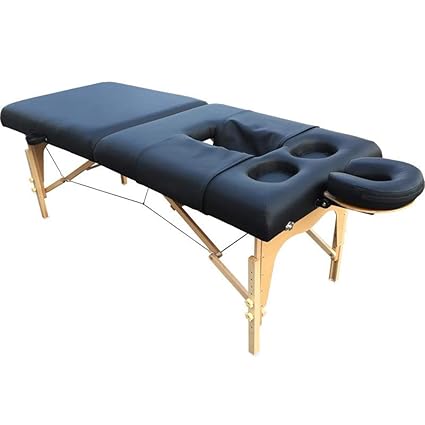 Folding Lightweight Massage Couch Bed With Adjustable Chest Hole