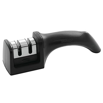 Amazon Com Hubert Knife Sharpener Handheld Black Plastic 7 1 2 L Industrial Scientific