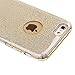 iPhone 6s Case, Imikoko™ Fashion Luxury Protective Hybrid Beauty Crystal Rhinestone Sparkle Glitter Hard Diamond Case Cover for iPhone 6s/6 (Gold-3 Layer)