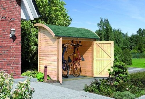 Fahrradbox und Fahrradgarage aus Holz - Infos & Preise