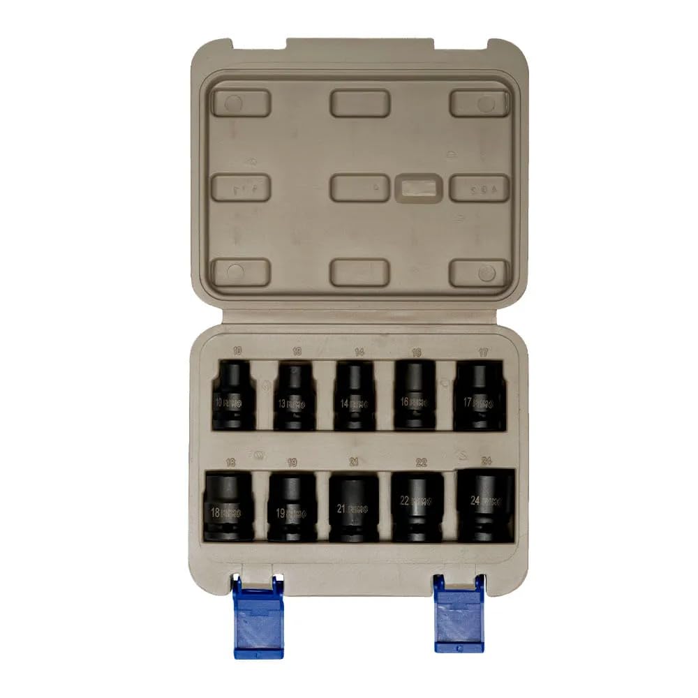 1/2 Impact Socket Set 10Pcs