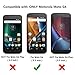 KATIN Moto G4 Screen Protector - [2-Pack] Tempered Glass For Motorola Moto G 4th Generation 5.5 inch 9H Hardness with Lifetime Replacement Warranty
