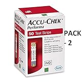 Performa Nano Test Strips Newest Release Very Long Expiration Dates, 50 Count (2 Pack)