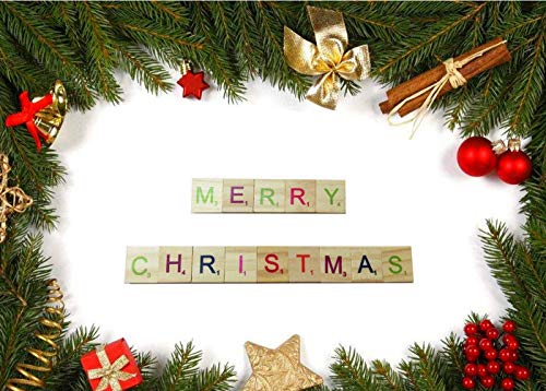 Abbaoww 100Pcs Wood Blank Scrabble Tiles for Craft, Decoration, Altered Art and Laser Engraving Carving - Thumbnail 4