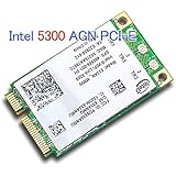 Intel WiFi Link 5300 AGN Mini PCI-E Wireless Card 802.11a/b/g/Draft-n 533AN_MMW 2.4/5.0 GHz 450 Mbps