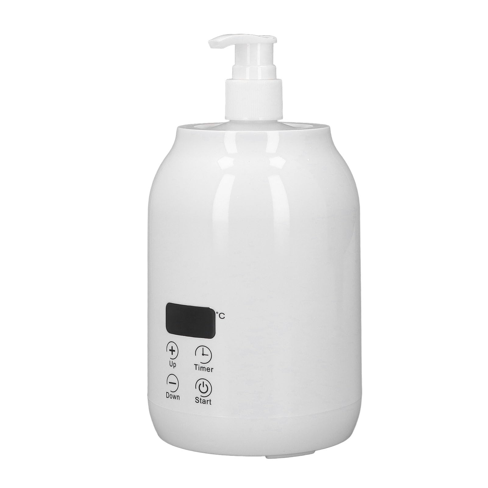 Massage Oil Warmer Bottle, Professional Electric Lotion Digital Heater with Oil Bottle, Touch Control Automatic Oil Warmer Heated Oil Lotion Cream for SPA, Salon, Barber Shops