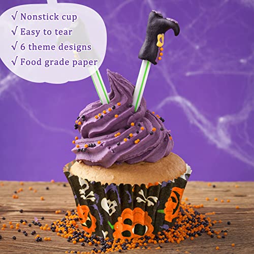 800 Count Halloween Paper Cupcake Liners Halloween Cupcake Wrappers