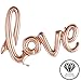 Bridal party balloon set | 10 confetti latex balloons | 1 love balloon | 1 White Curling ribbon | For a proposal, bridal shower party, engagement and birthday party