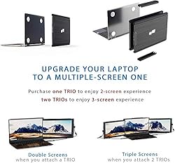 Trio: The on-The-go Dual & Triple Screen Laptop